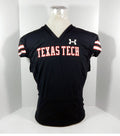 2023 Under Armour Texas Tech Blank Game Issued Jersey Front Logo Black Size 46