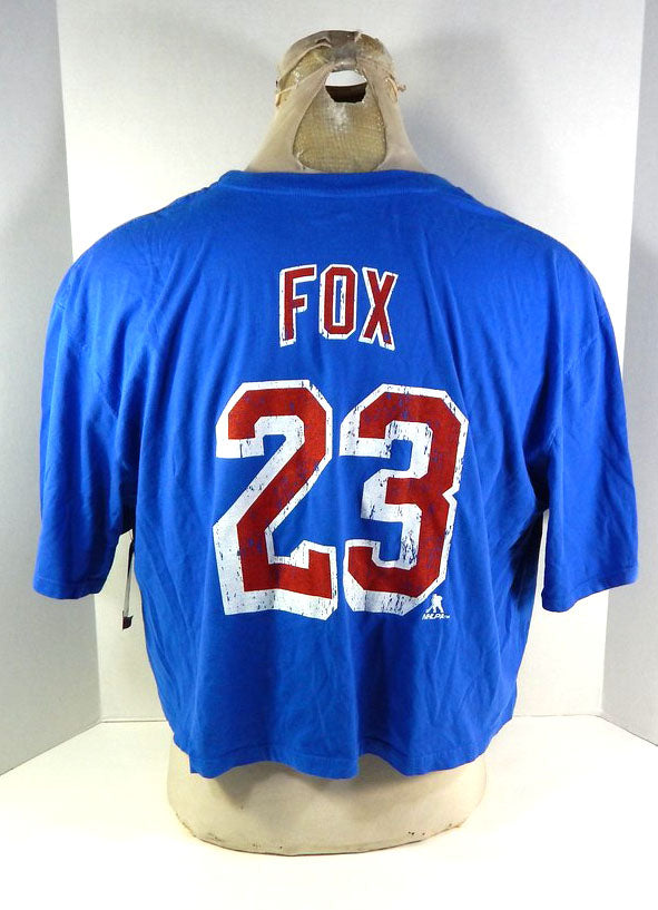 2021-22 Womens New York Rangers Adam Fox #23 BreakingT Blue Crop Top Size XL Pic2
