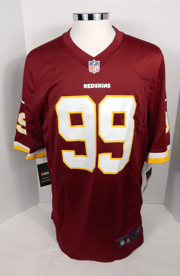 2017-18 Mens Washington Redskins Chase Young #99 On Field Maroon Jersey Nike L