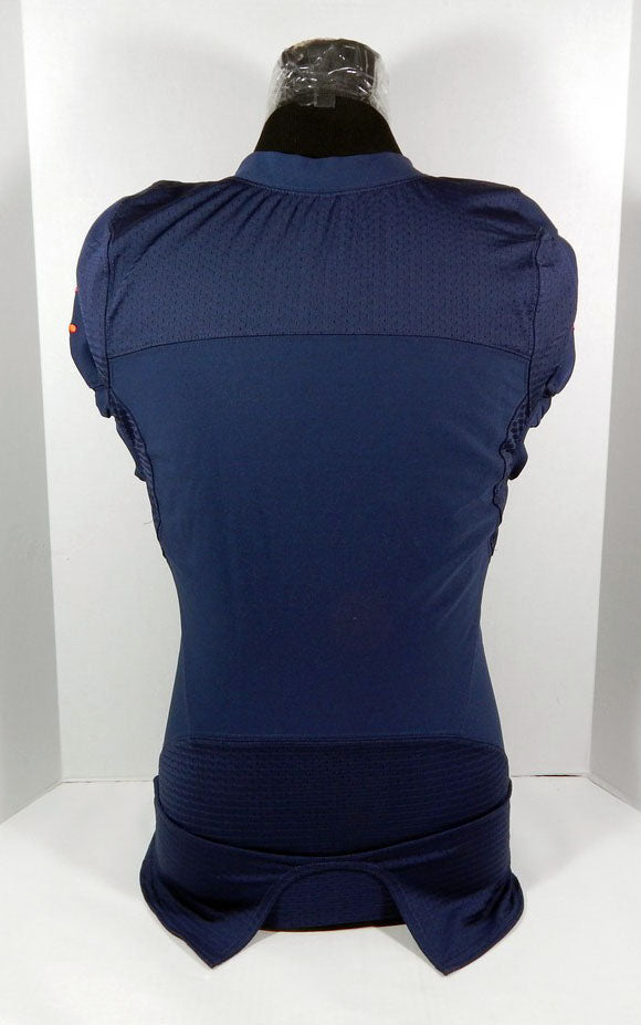 2007-12 Nike Virginia Cavaliers Blank Game Issued Jersey ACC Patch Navy Size 38 Pic2