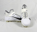 Nike ALPHA Menace Midtop Steelers White Football Cleats Size 10.5 BV3951-100