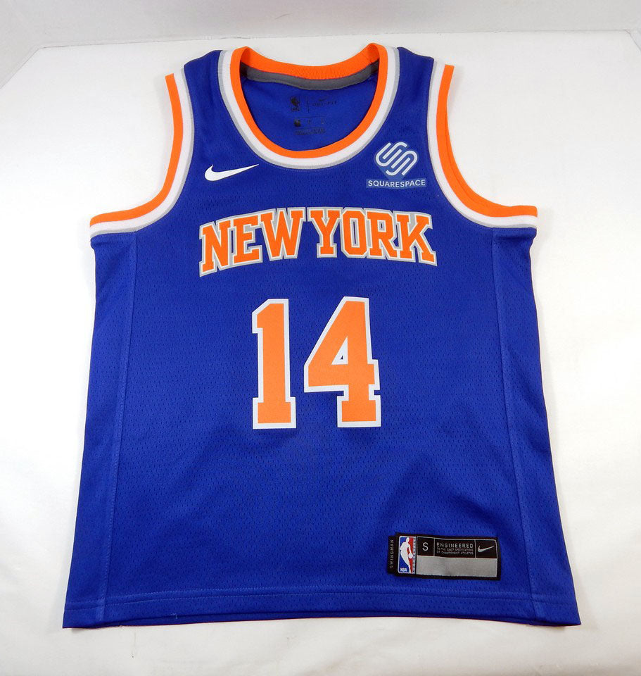 2017 Youth New York Knicks Allonzo Trier #14 Swingman Blue Jersey Nike S