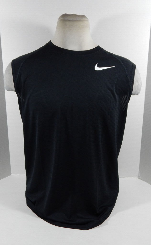 Mens TCU Horned Frogs Team Issued DRIFIT Pro Combat Black Shirt Nike XL