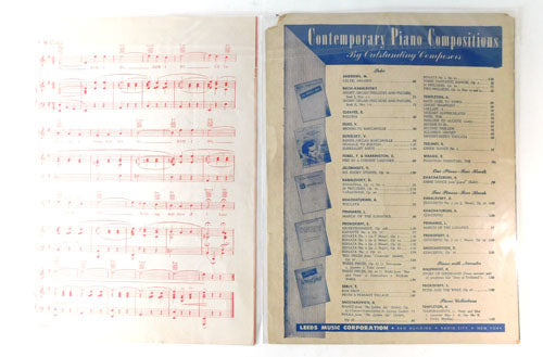 (2) Vintage Sheet Music Now Is The Hour & Domino Bing Crosby Maori Farewell Song Pic2