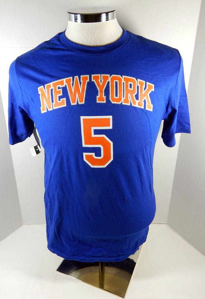 2018 Youth New York Knicks Dennis Smith Jr #5 N&N Blue Jersey Nike XL