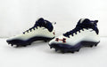 2011 Auburn Under Armour Nitro Compfit Micro G White/Navy Football Cleats 9