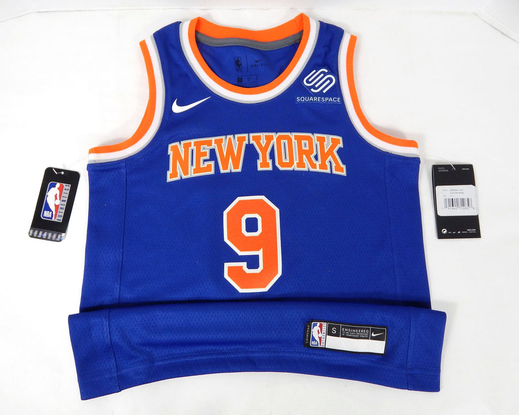 2019-20 Youth New York Knicks RJ Barrett #9 Swingman Blue Jersey Nike S