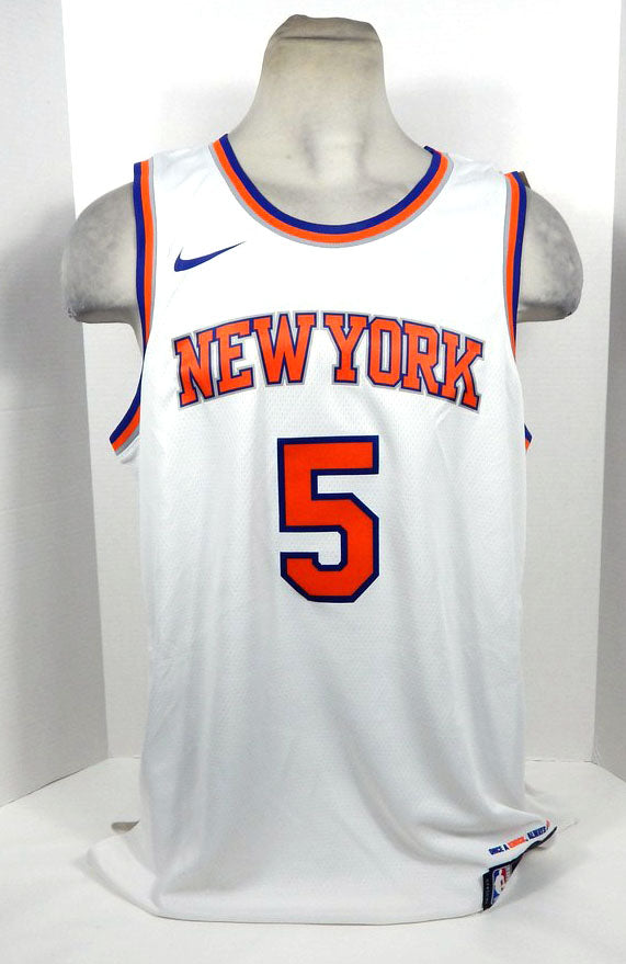 2022-23 Mens New York Knicks Immanuel Quickley #5 Swingman White Jersey Nike 56