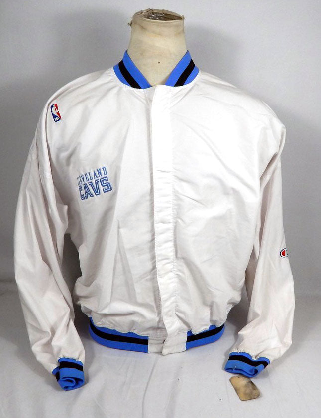Mens 1994-95 Cleveland Cavaliers John Battle #10 Warm-ups White S 44/34 Champion