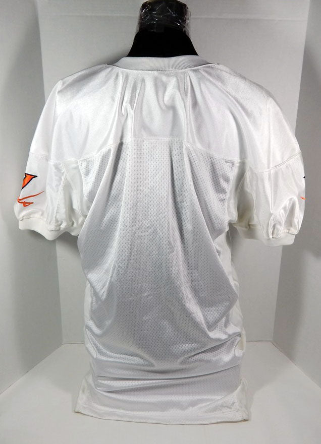 2000's Nike Virginia Cavaliers Blank Game Issued Jersey Blk ACC Patch White 2XL Pic2