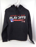 2021-22 Mens NY Rangers Fanatics Gray Playoffs Playmaker Hoodie Size S