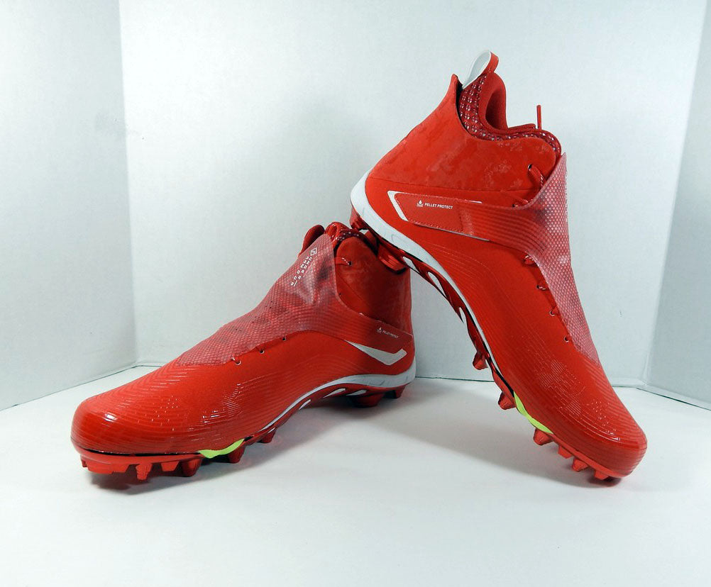 Texas Tech Red Raiders UA Hammer MC Team Issued Red Football Cleats 18 Pic2