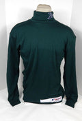 2000s Mens Tampa Bay Rays Authentic Team Issued Green Turtleneck Majestic 2XL