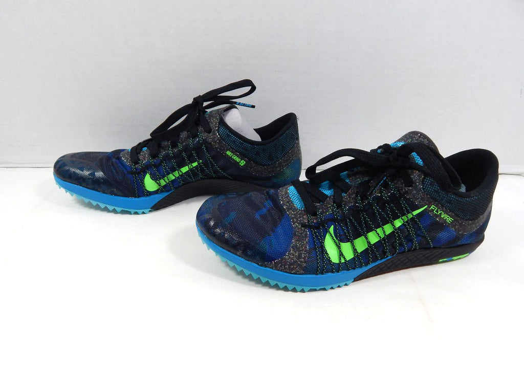Utah State Aggies Nike Zoom Victory XC 3 Black/Green Track Spikes Size 5 Pic2