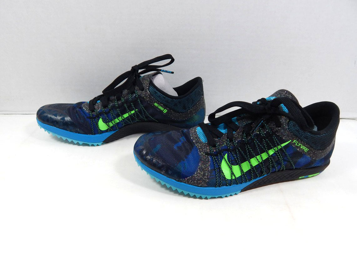 Utah State Aggies Nike Zoom Victory XC 3 Black/Green Track Spikes Size 5 Pic2
