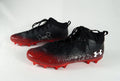 Under Armour Spot Light LowTop Texas Tech Black/Red Football Cleats Size 13.5