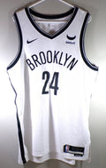 Cam Thomas #24 Brooklyn Nets Nike Swingman Association Webull Jersey White 40 S