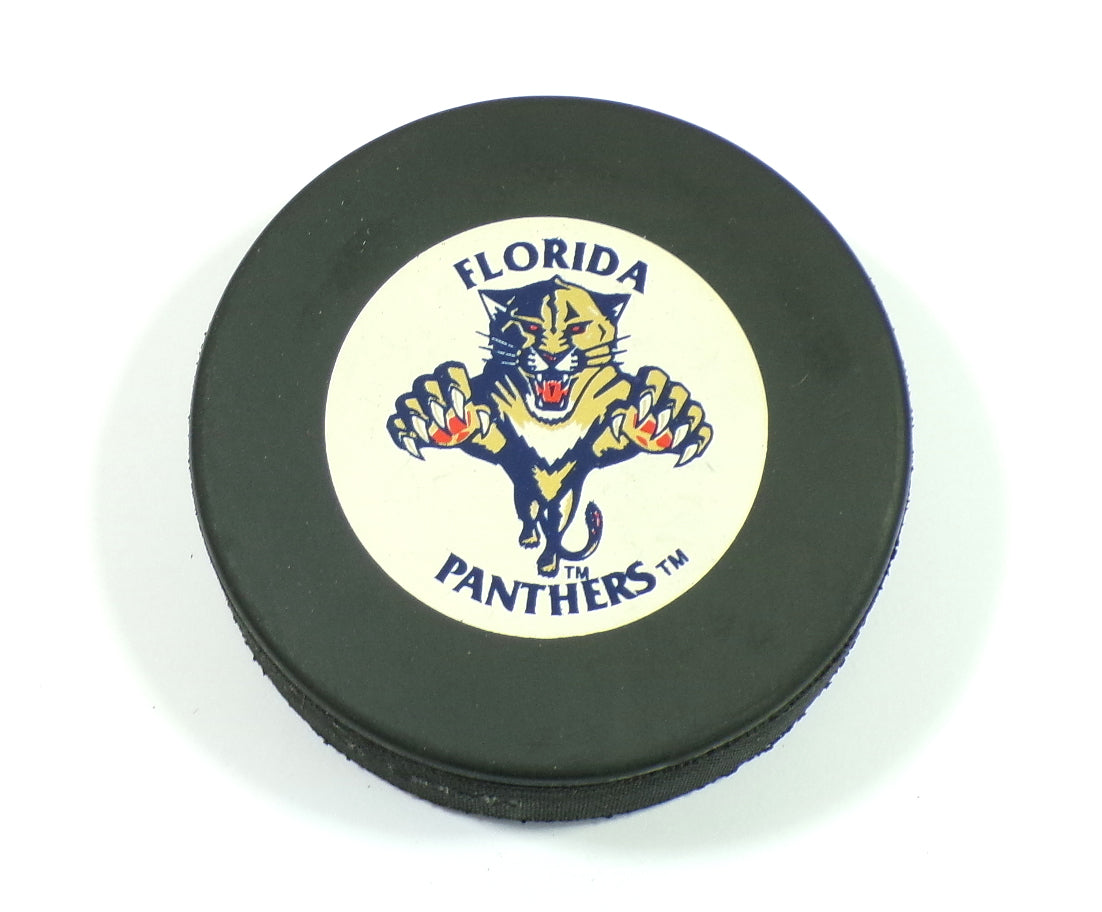 Florida Panthers Official Trench NHL Vintage Hockey Puck