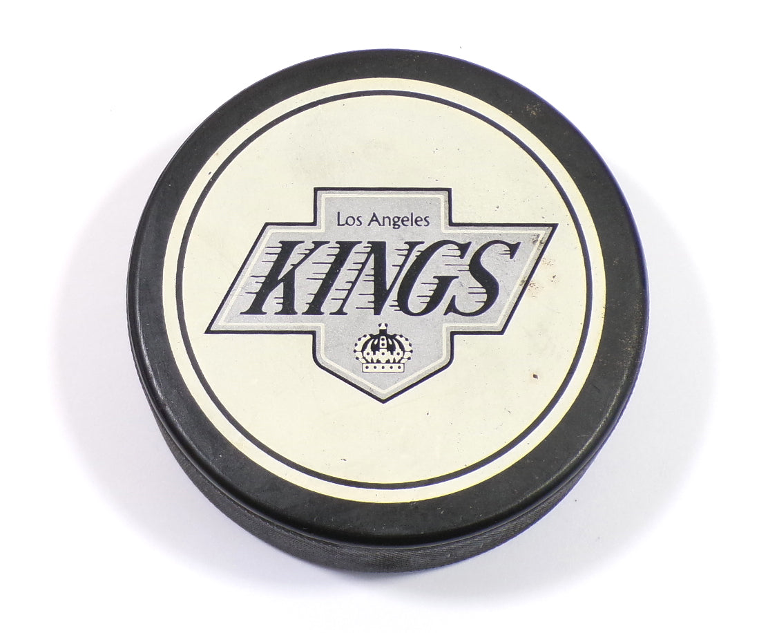 Los Angeles Kings Official Trench NHL Vintage Hockey Puck