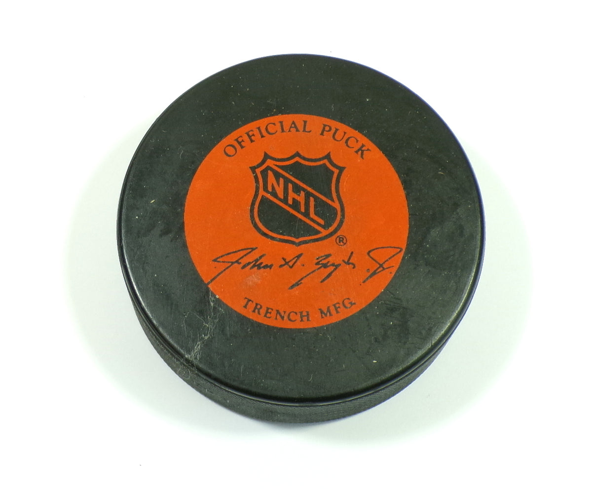 Los Angeles Kings Official Trench NHL Vintage Hockey Puck Pic2