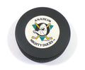 Anaheim Mighty Ducks Official Trench NHL Vintage Hockey Puck