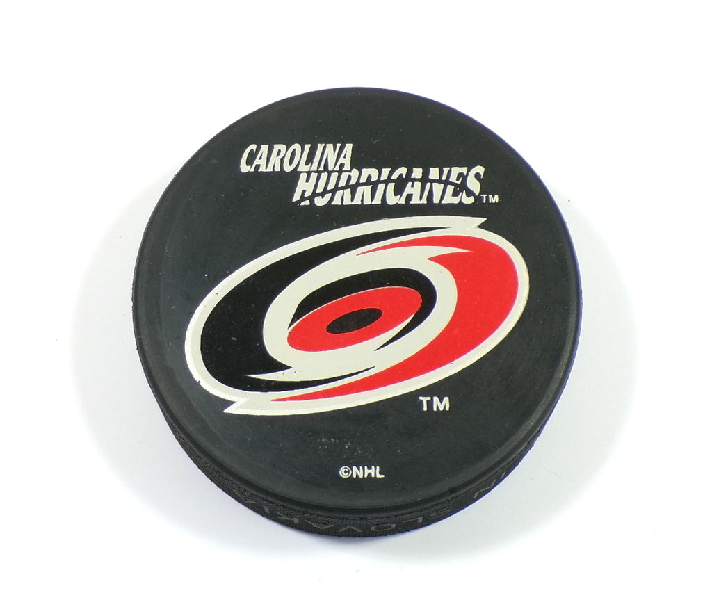 Carolina Hurricanes Official In Glas Co NHL Vintage Hockey Puck