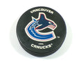 Vancouver Canucks Official In Glas Co NHL Vintage Hockey Puck