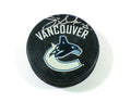 Jim Sandlak #25 Signed Vancouver Canucks NHL Hockey Puck Auto