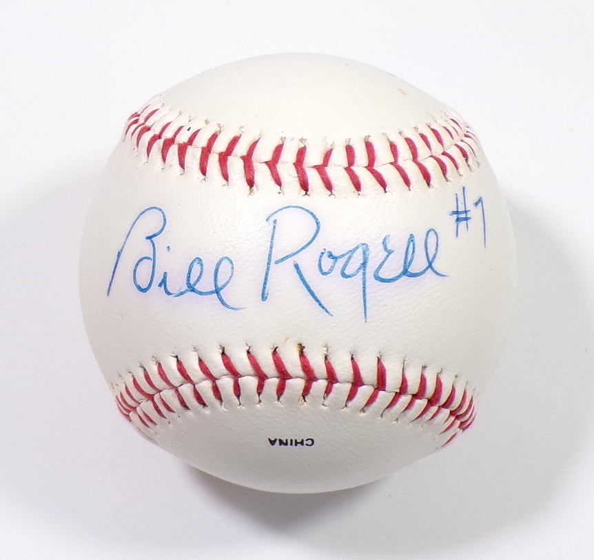 Bill Rogell #7 Signed Rawlings Official League OLB3 Baseball Autograph Auto