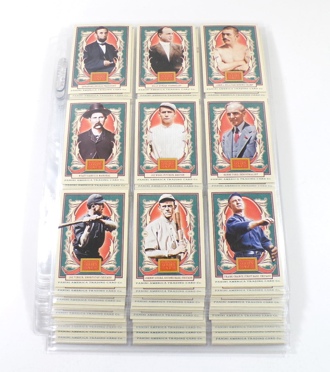 2013 Panini Golden Age Complete Base Set In Binder Sheets (150) Nm/Mt