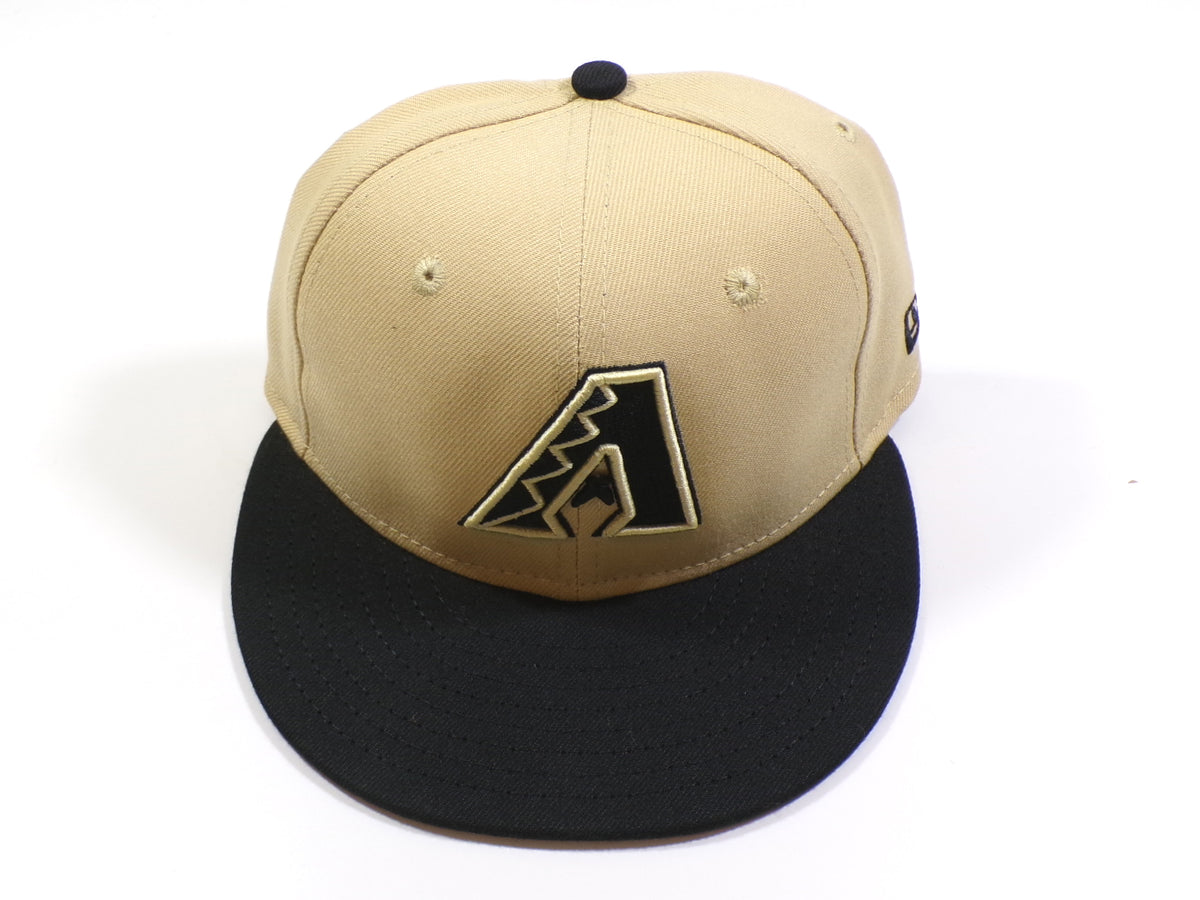 Arizona Diamondbacks 2021 City Connect New Era 5950 Fitted Hat Tan Black 6 7/8 Pic2