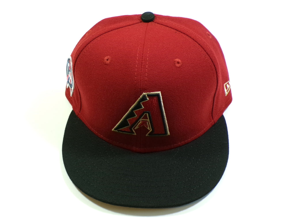Arizona Diamondbacks 9/11 Memorial New Era 5950 Fitted Hat Black Red 7 1/2 Pic2
