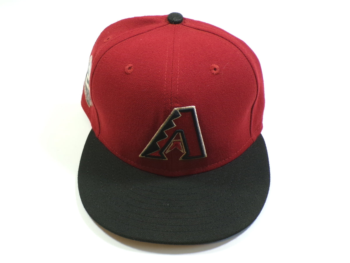 Arizona Diamondbacks Born 1998-2023 New Era 5950 Fitted Hat Black Red 7 1/8 Pic2