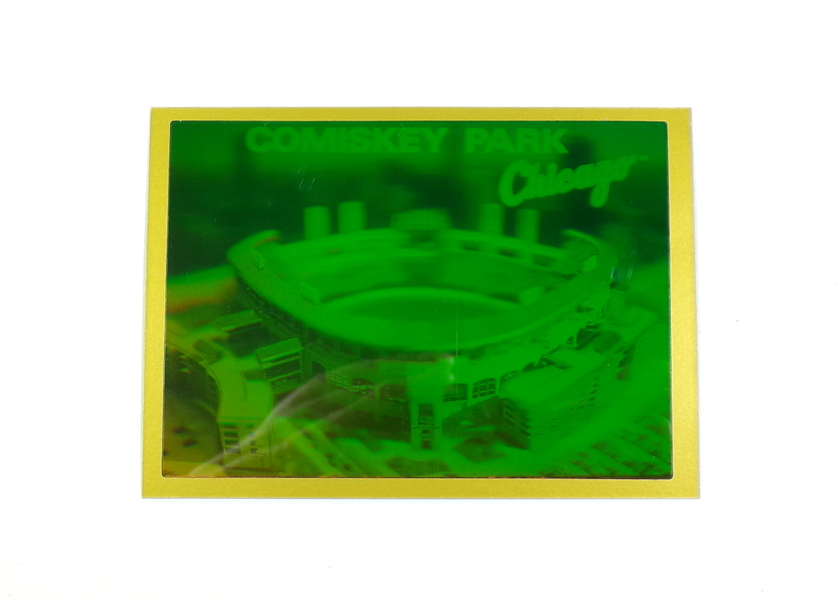 1994 Blockbuster Video Stadium Holograms Comiskey Park Limited Edition Card