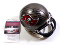 Mike Alstott Signed Riddell Tampa Bay Buccaneers Mini Helmet Auto JSA COA