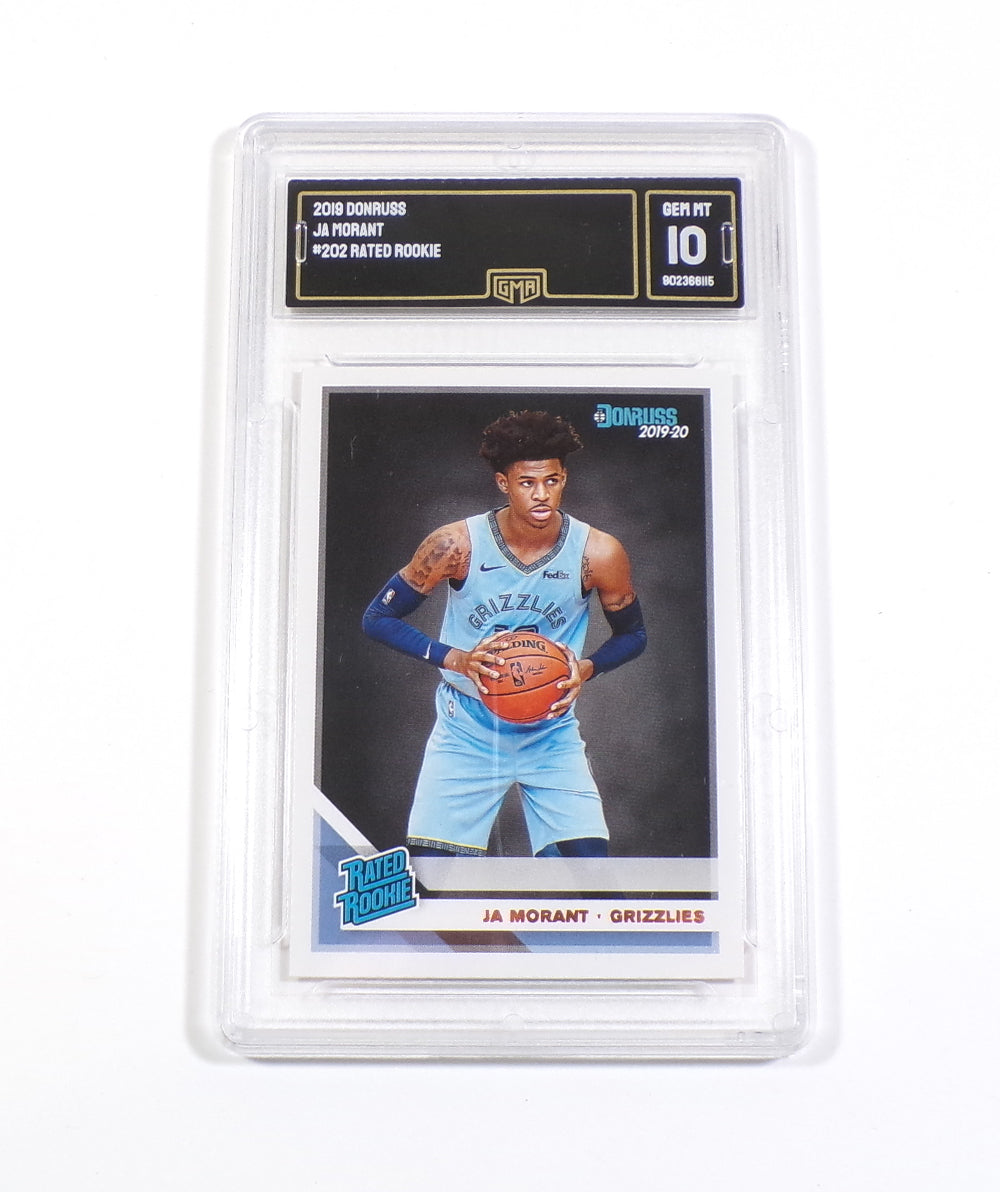 2019-20 Donruss Rated Rookie Ja Morant RC #202 GMA 10