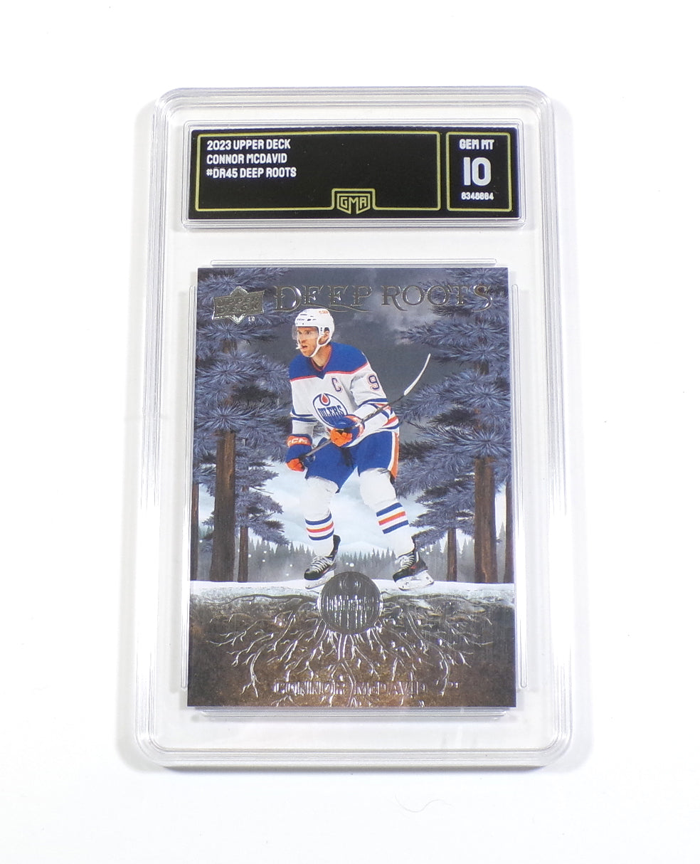 2023-24 Upper Deck Deep Roots Connor McDavid #DR-45 GMA 10
