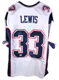 Dion Lewis #33 Signed New England Patriots Football Jersey Auto JSA COA