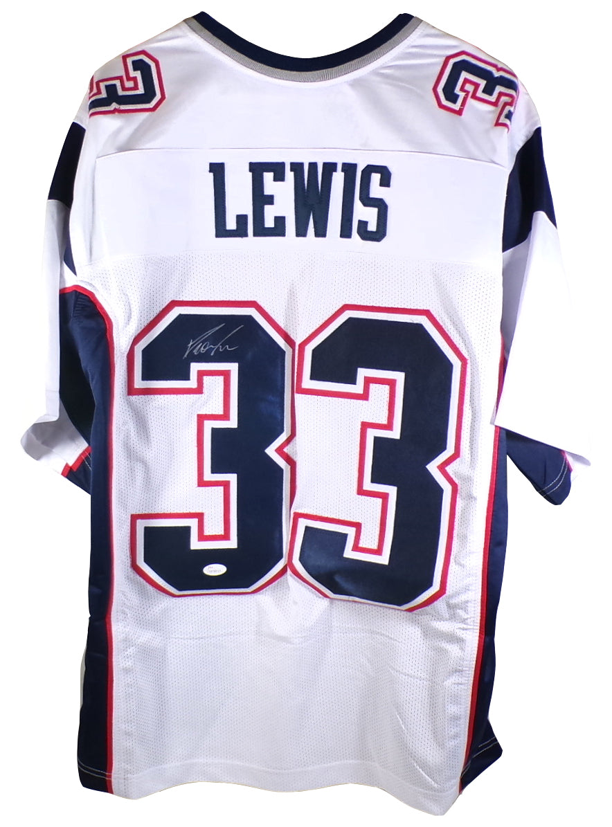 Dion Lewis #33 Signed New England Patriots Football Jersey Auto JSA COA