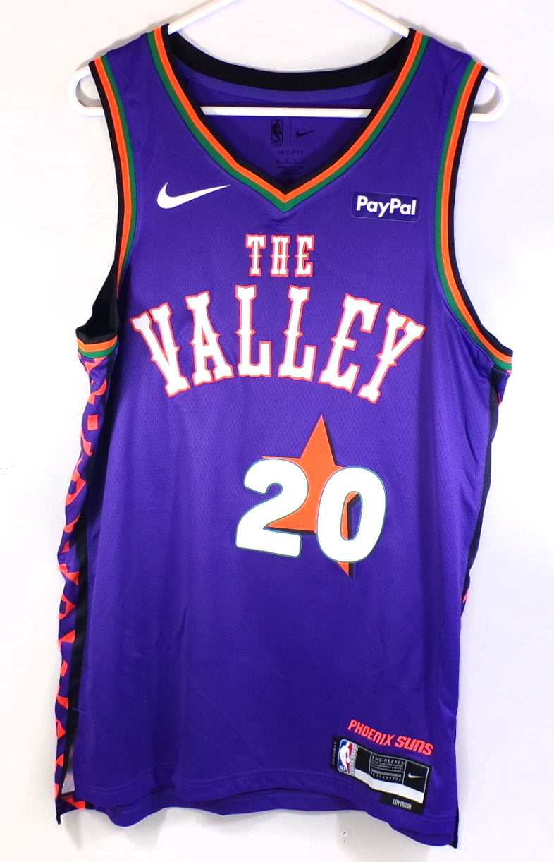 Jusuf Nurkic #20 Phoenix Suns Valley Nike Swingman City Paypal Jersey New 40 S