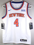 Derrick Rose #4 New York Knicks Nike Swingman Squarespace B White Jersey Youth M