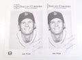 Lot of (2) Jim Price Detroit Tigers Signed 8x10 Promo Photos Auto