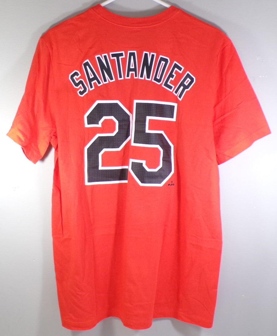 Anthony Santander #25 Baltimore Orioles The Nike Tee T-Shirt Orange New 2XL Pic2