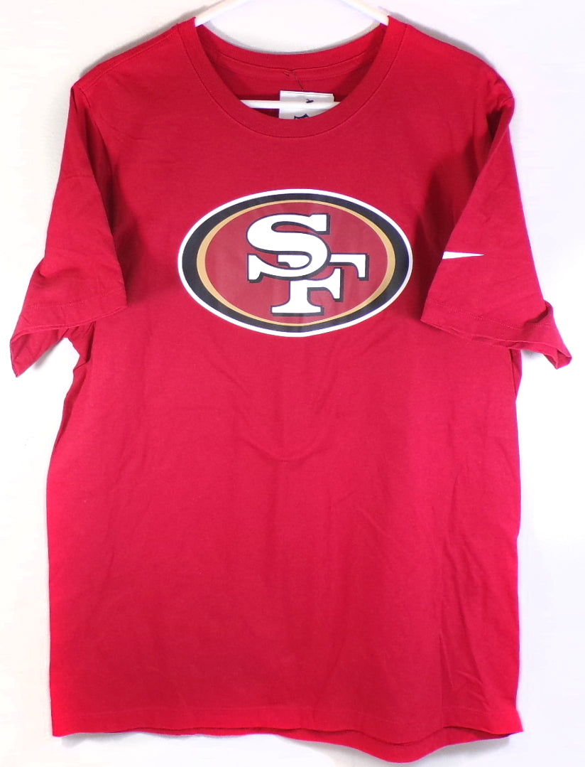 Jordan Mason #24 San Francisco 49'ers The Nike Tee T-Shirt Red New Adult Medium