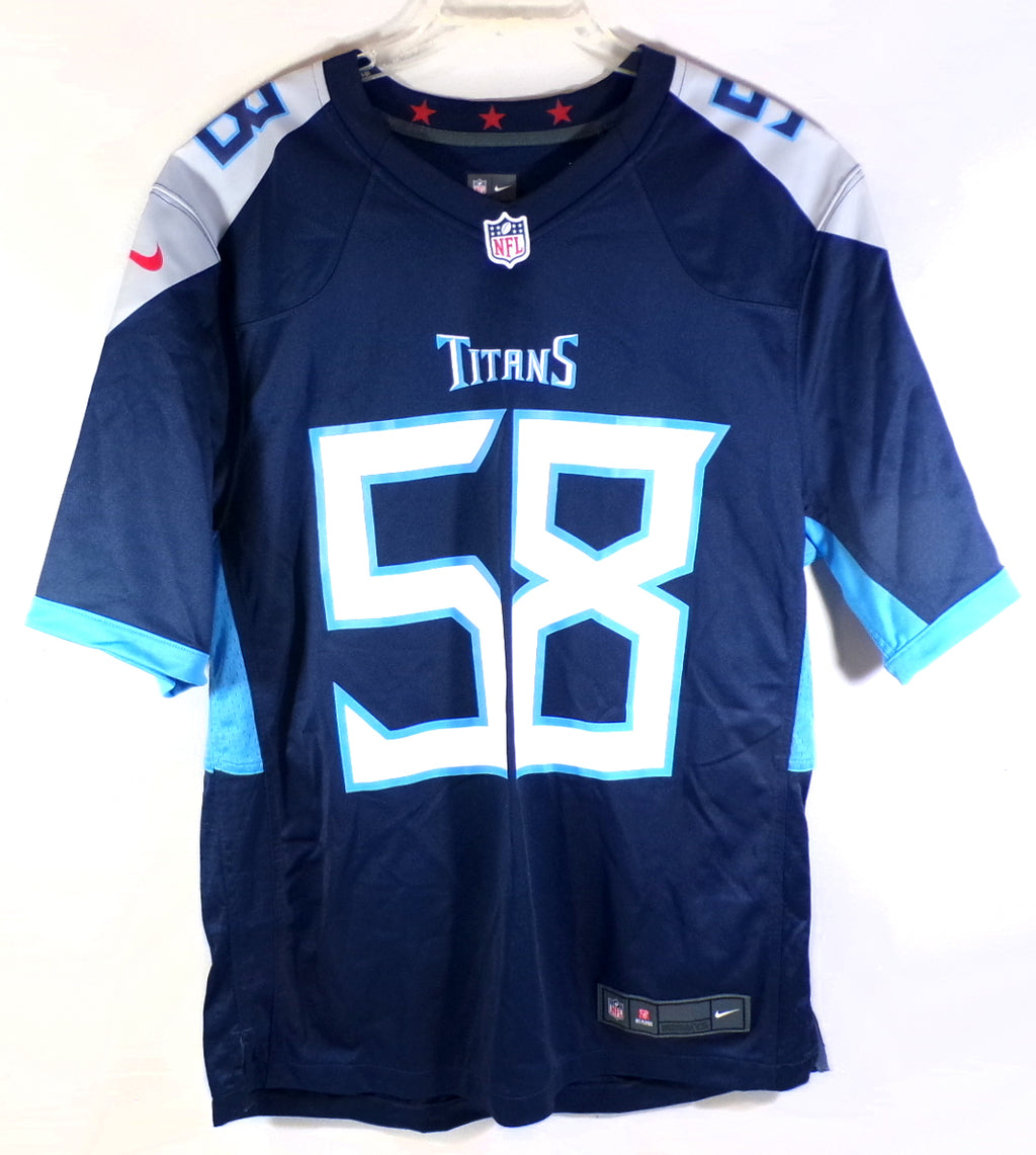 Harold Landry III #58 Tennessee Titans Nike On Field NFL Jersey Navy New 3XL