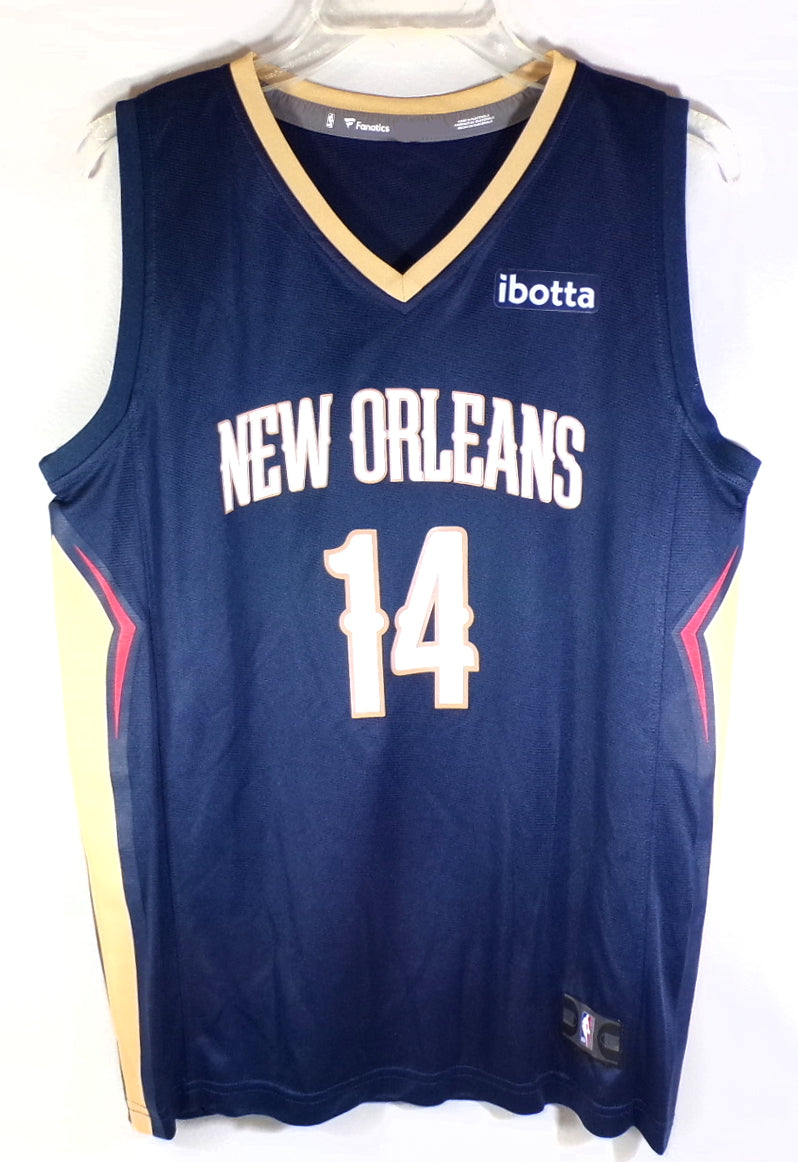 Brandon Ingram #14 New Orleans Pelicans Fanatics Ibotta Jersey Navy Youth M