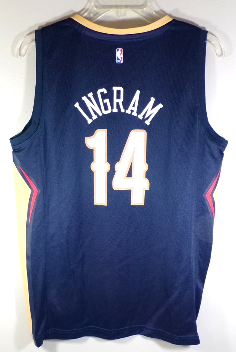 Brandon Ingram #14 New Orleans Pelicans Fanatics Ibotta Jersey Navy Youth M Pic2