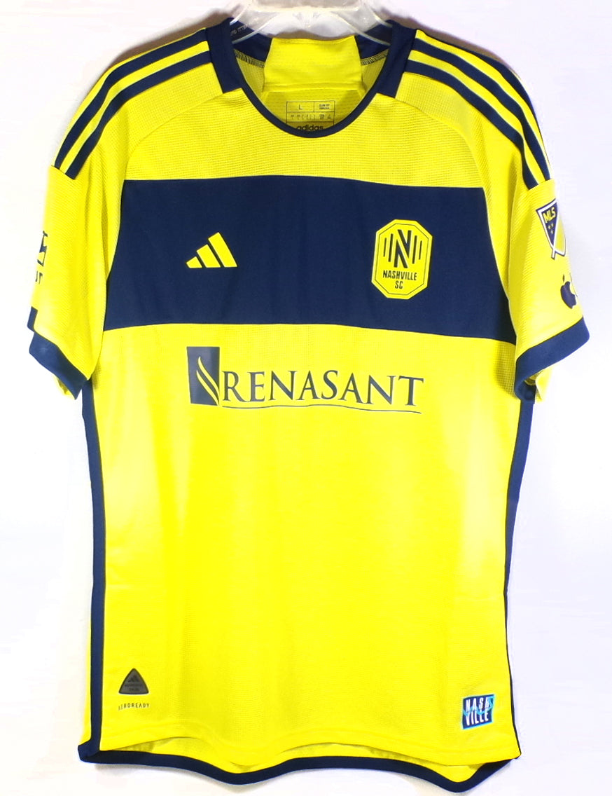 Lukas MacNaughton #3 Nashville SC Adidas Aeroready MLS Soccer Jersey New XL