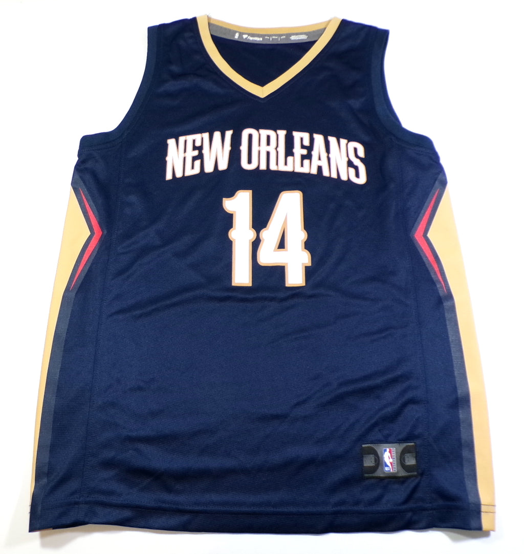 Brandon Ingram #14 New Orleans Pelicans Fanatics Fastbreak Jersey Navy Youth M