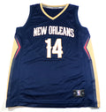 Brandon Ingram #14 New Orleans Pelicans Fanatics Fastbreak Jersey Navy Youth M